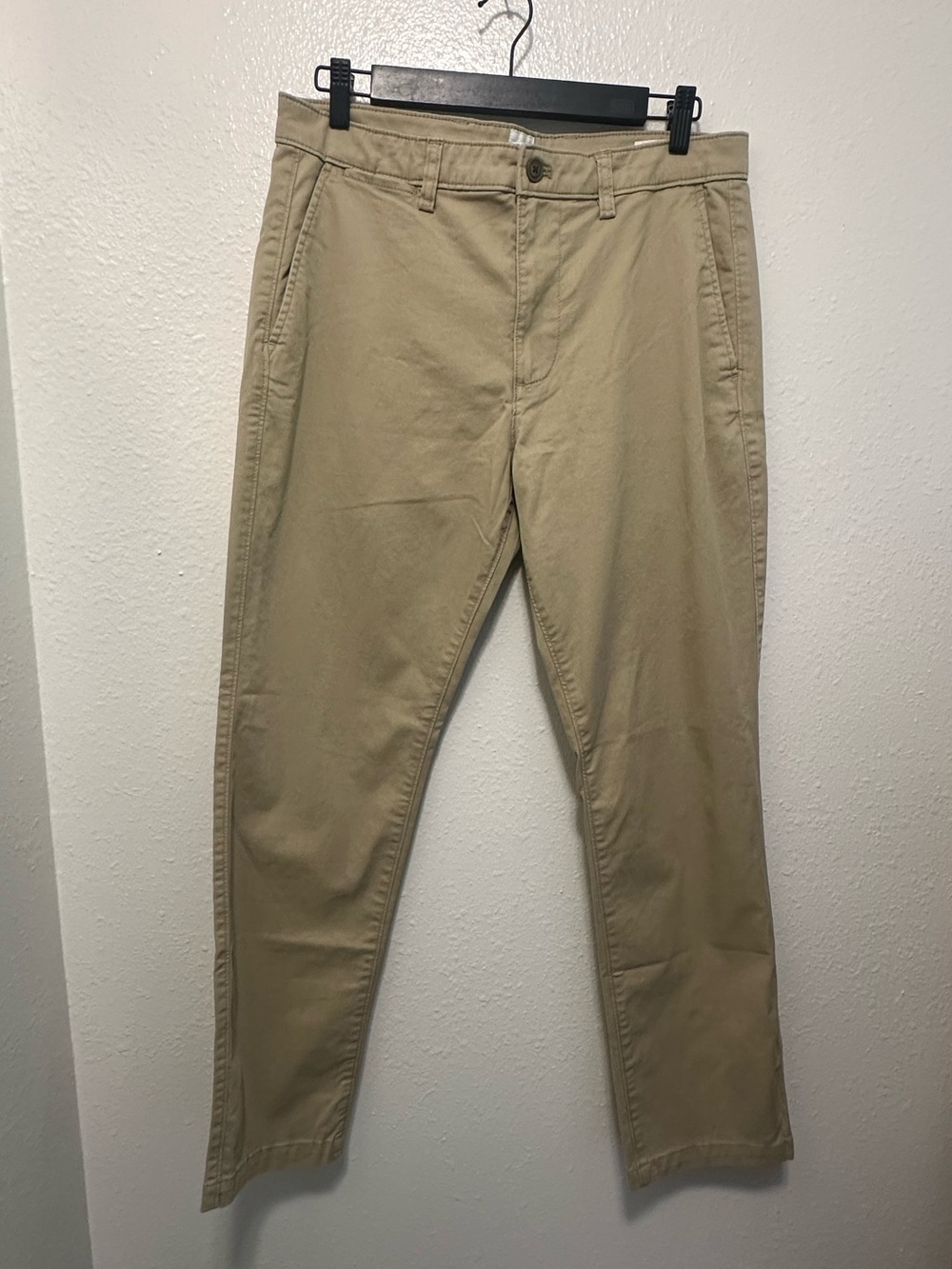 GAP Men's Khaki Straight-Leg Chinos